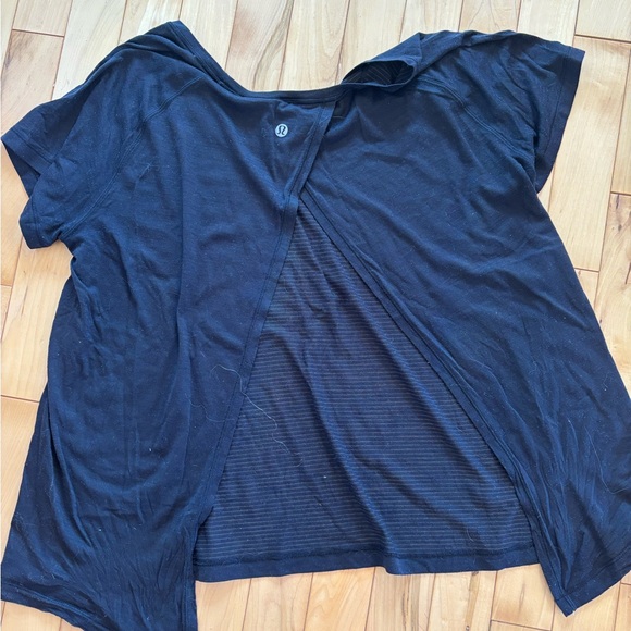 Lululemon Athletica Black Open-Back Top - Picture 5 of 6